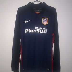 Nike 2016 Atlético Madrid L/S Away Jersey